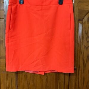 Vibrant Orange Women's Skirt